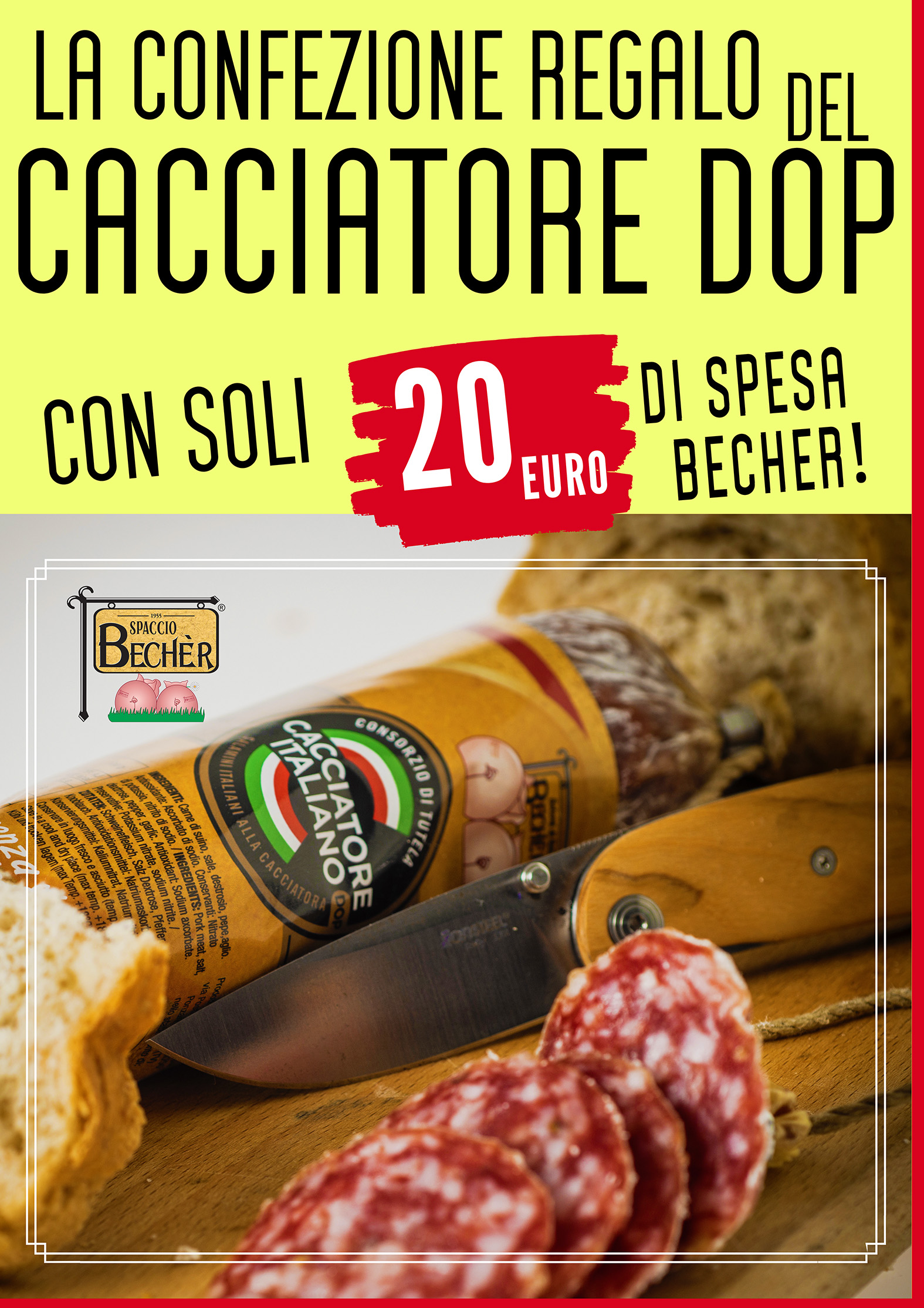 IL TUO CACCIATORE DOP CON SOLI