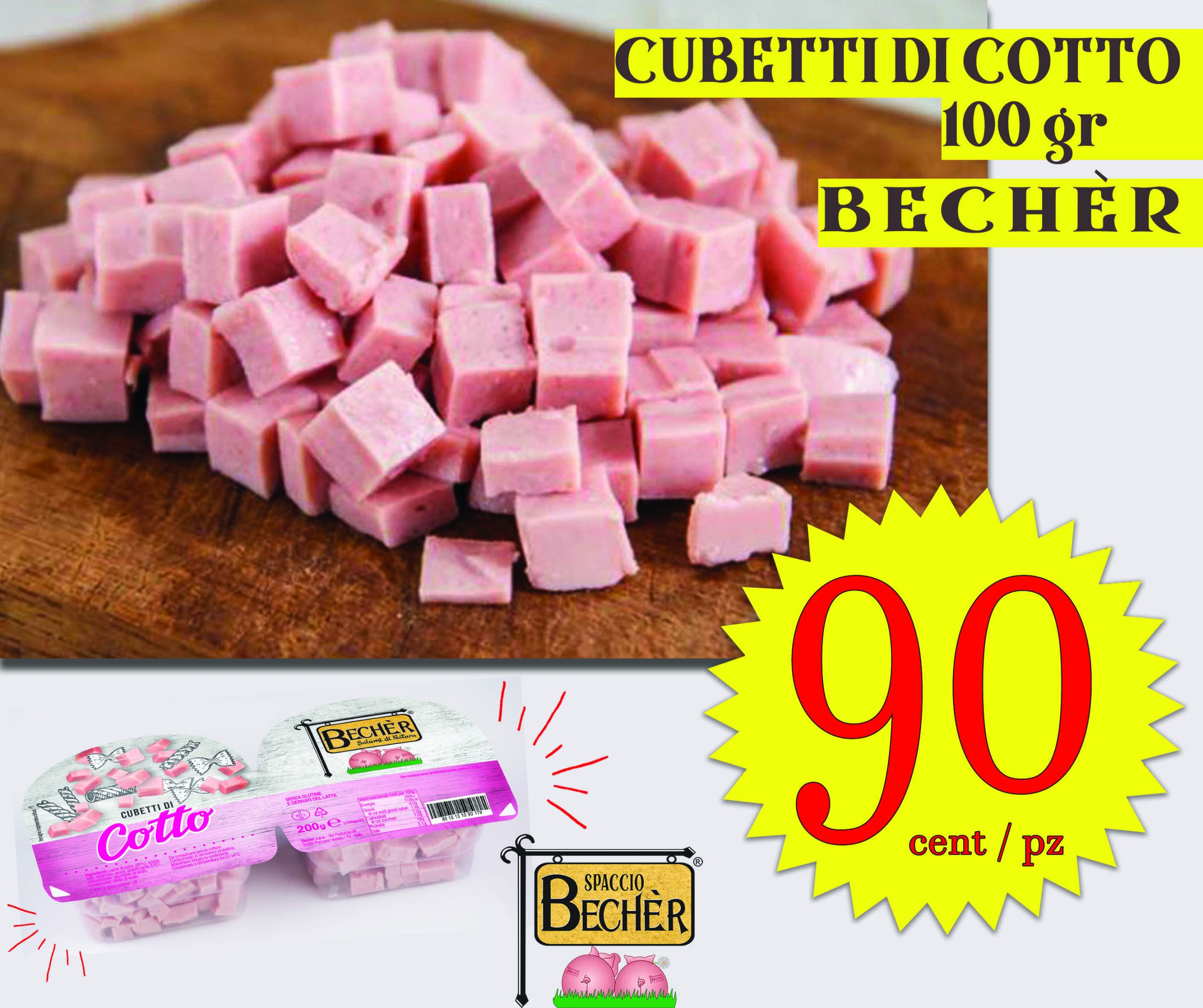 Cubetti Cotto 90cent