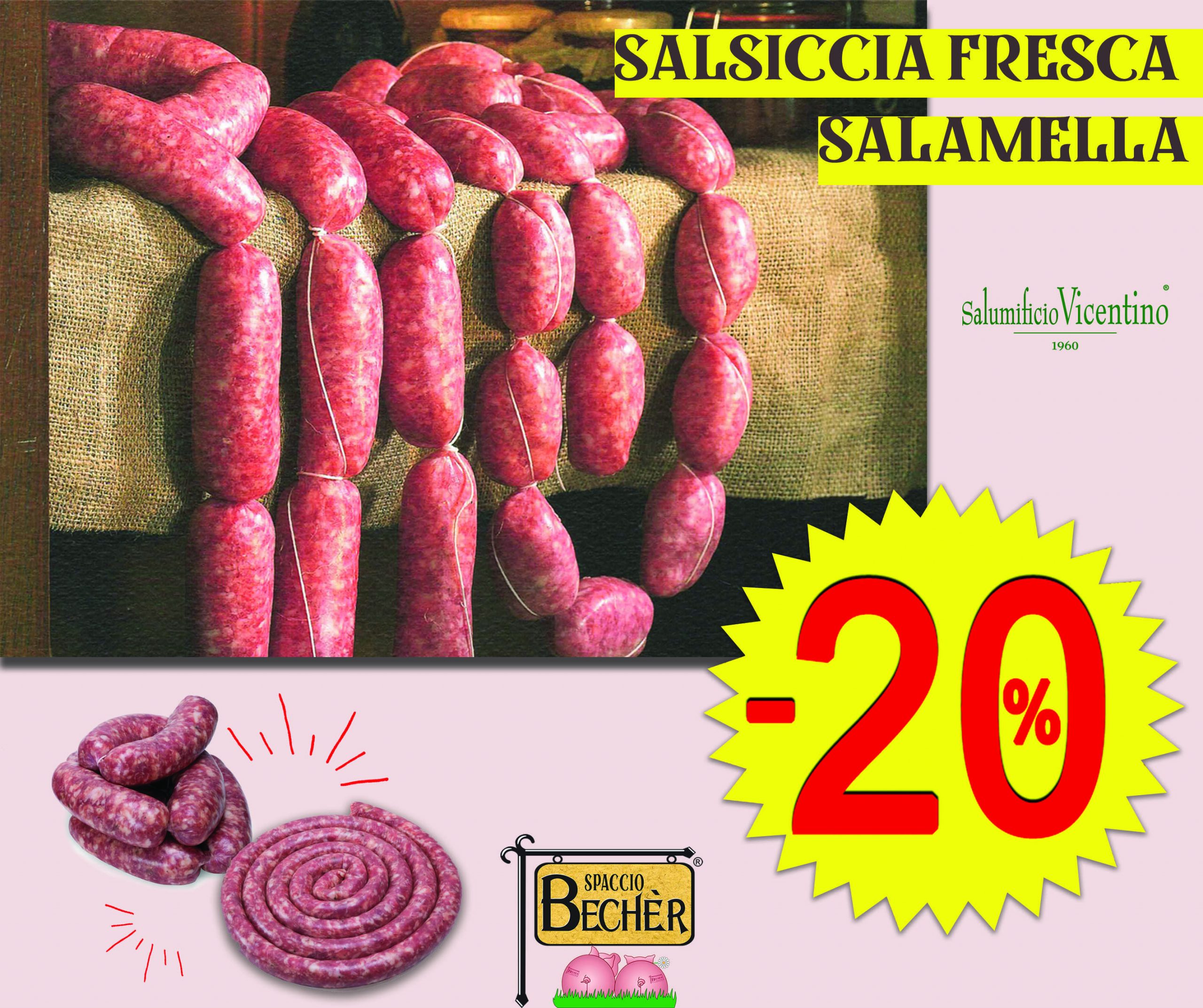 Salsiccia Salamella Vic 20PERCENTO